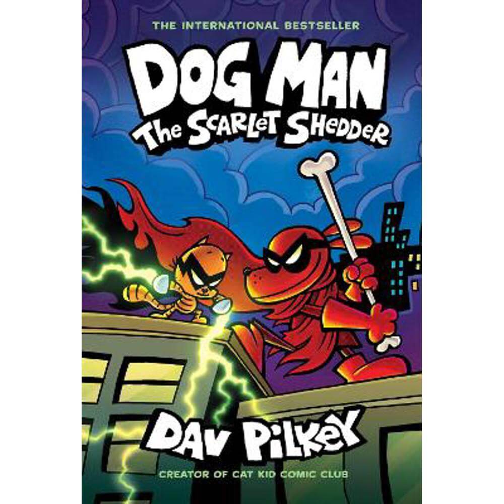 Dog Man: The Scarlet Shedder (Dog Man #12) (PB) (Paperback) - Dav Pilkey